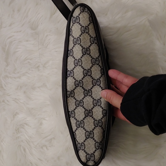 Authentic Vintage Gucci GG Monogram Supreme Web Blondie Britt Ophidia Bucket - Picture 8 of 11